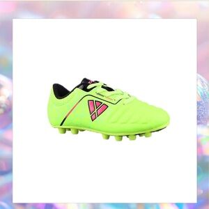 Vizari Kids Soccer Green Cleats Unisex New Size 1.5